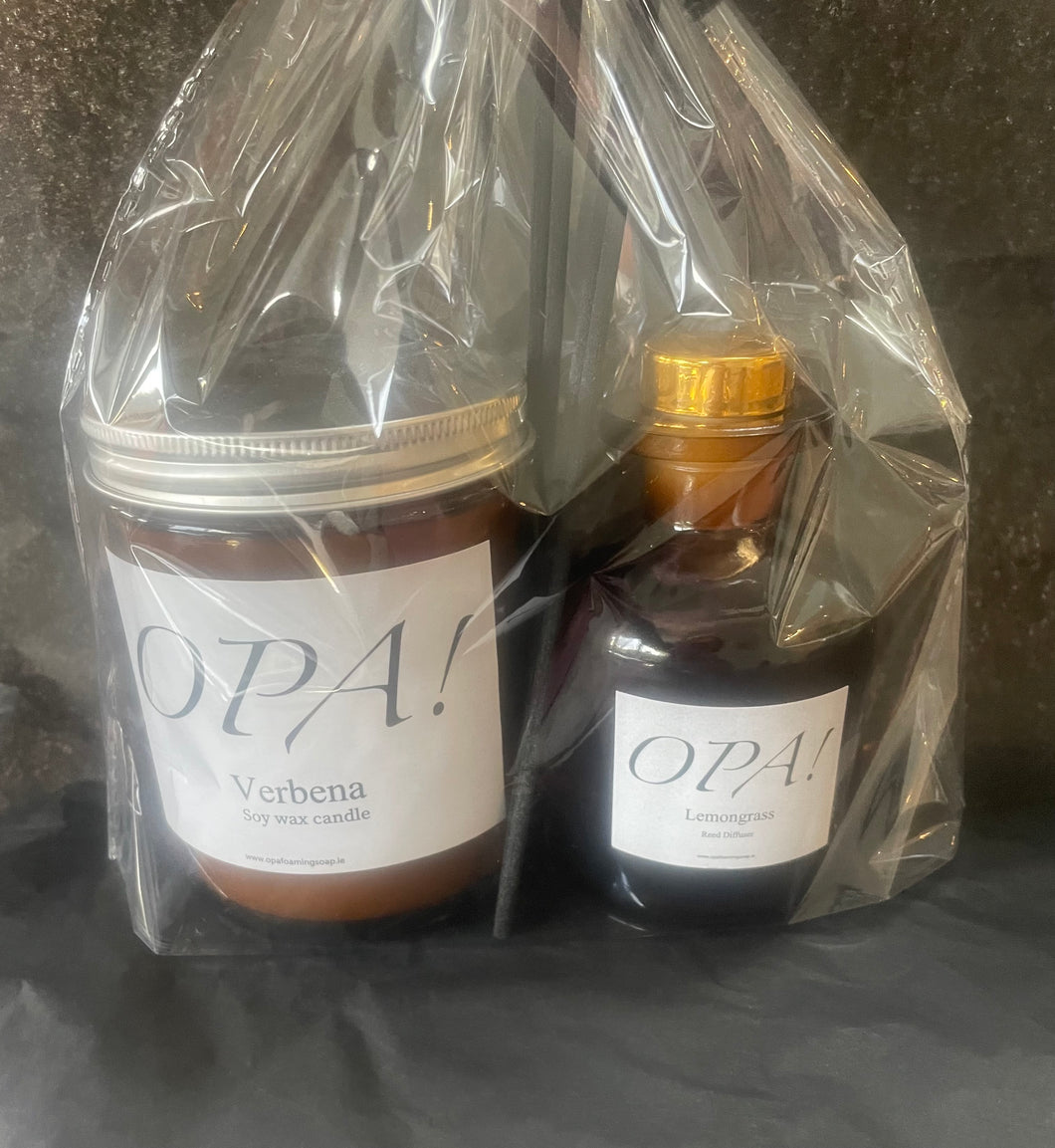 Candle and Diffuser Set