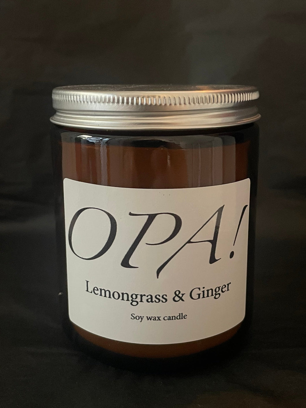 Lemongrass & Ginger Soy Wax Candle